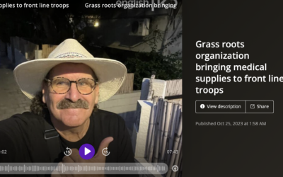 Podcast: Grass roots organization bringing medical supplies to front line troops – Kan English